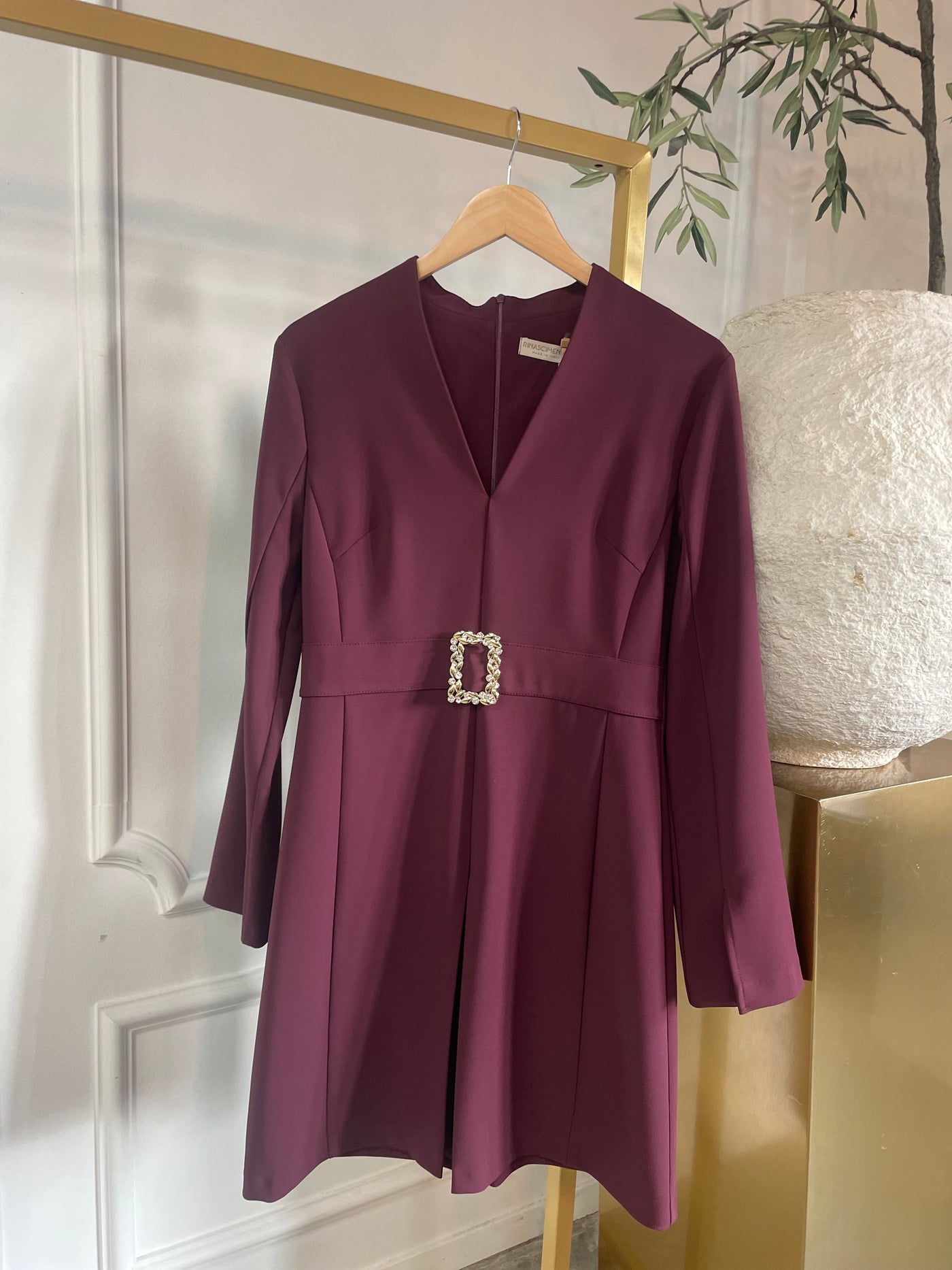 Dress baci dartan CFC0126547003 Bordeaux rosso