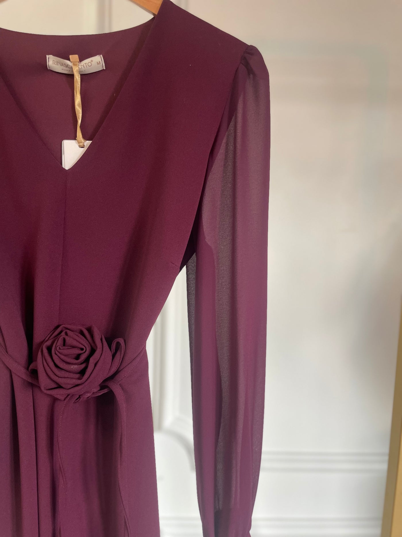 Dress rewi abito CFC0126757003 Bordeaux rosso