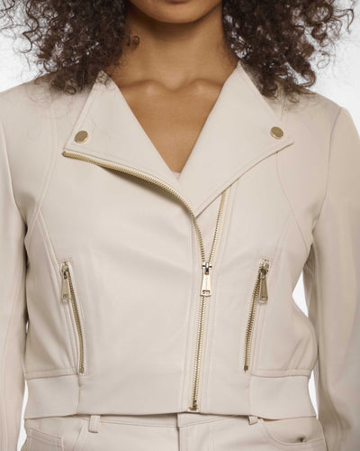 Jacket faux leather  Lonneke.7502521 Birch