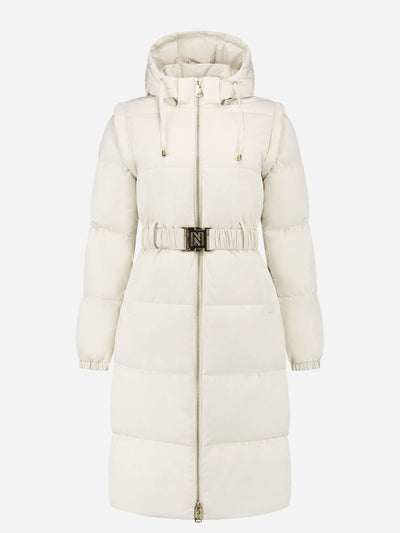 Jas Hilde puffer N 4-236 2305 Cream