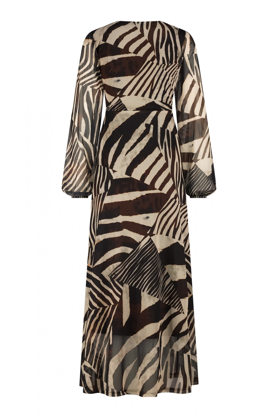 Jurk sophia 2523000 Bruin multi
