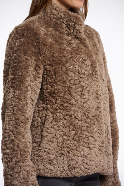 Jacket kion faux fur kion.7002511 Toffee