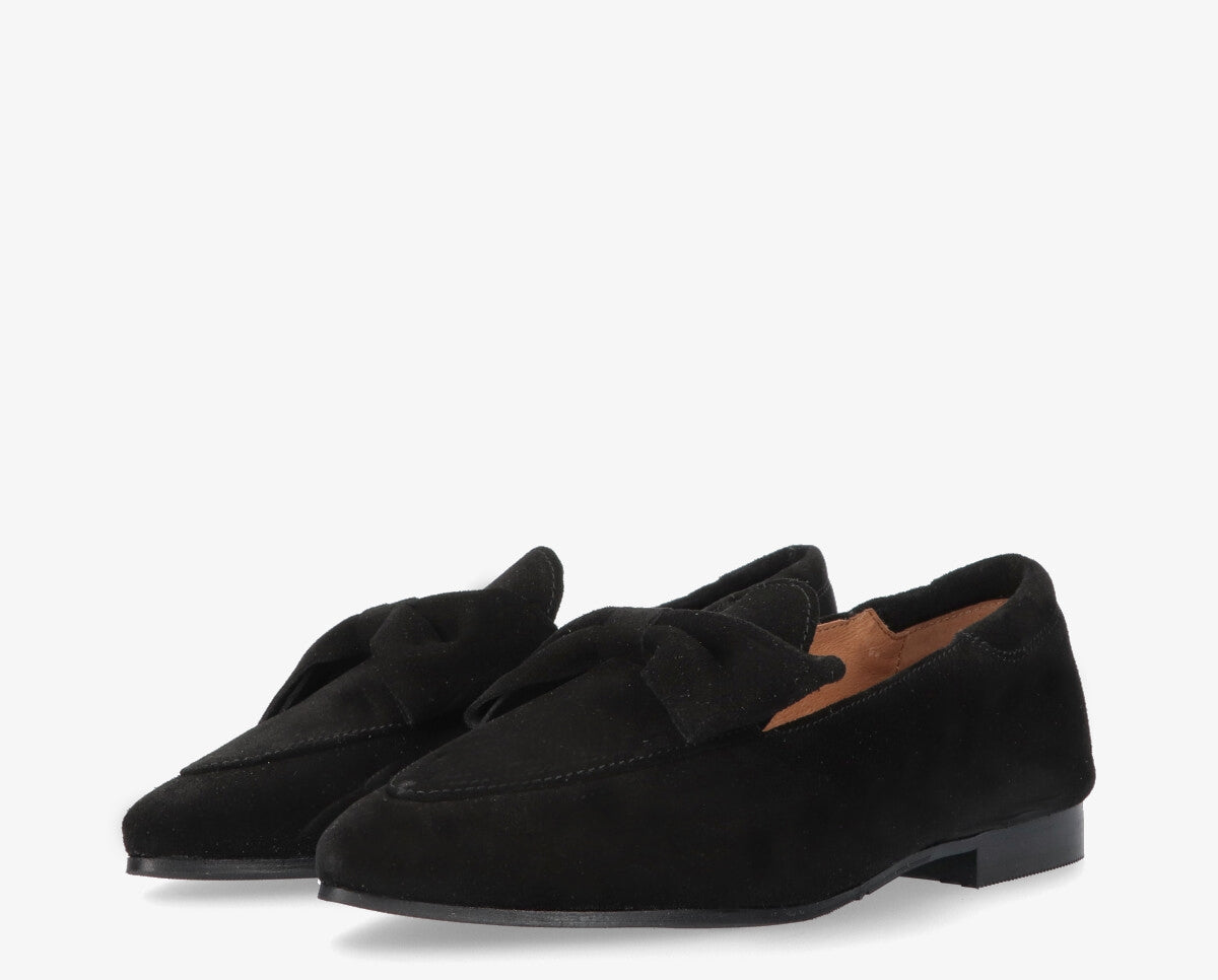 Loafer nicolette suede Nicolette 9-j Black