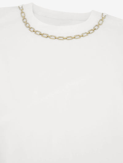 T-shirt chain N-6-017-2502 Star white