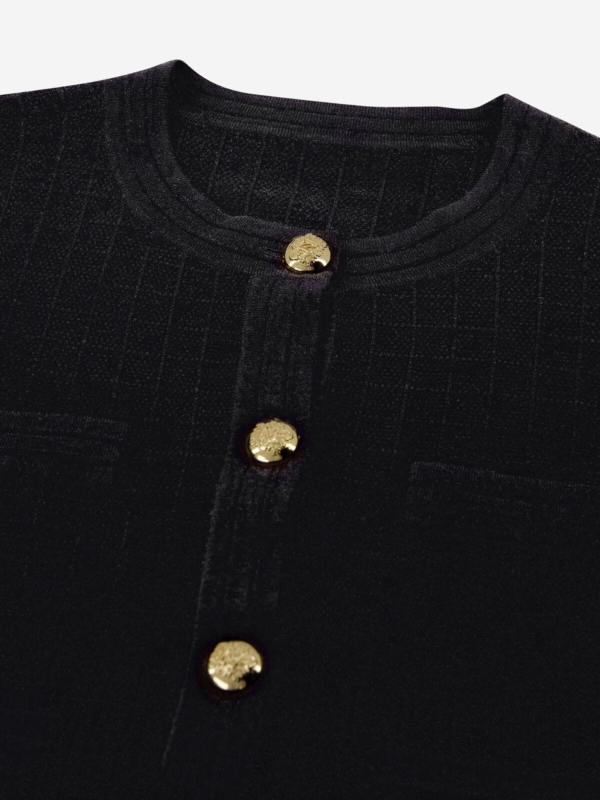 Cardigan limeira N-7-537-2505 Black