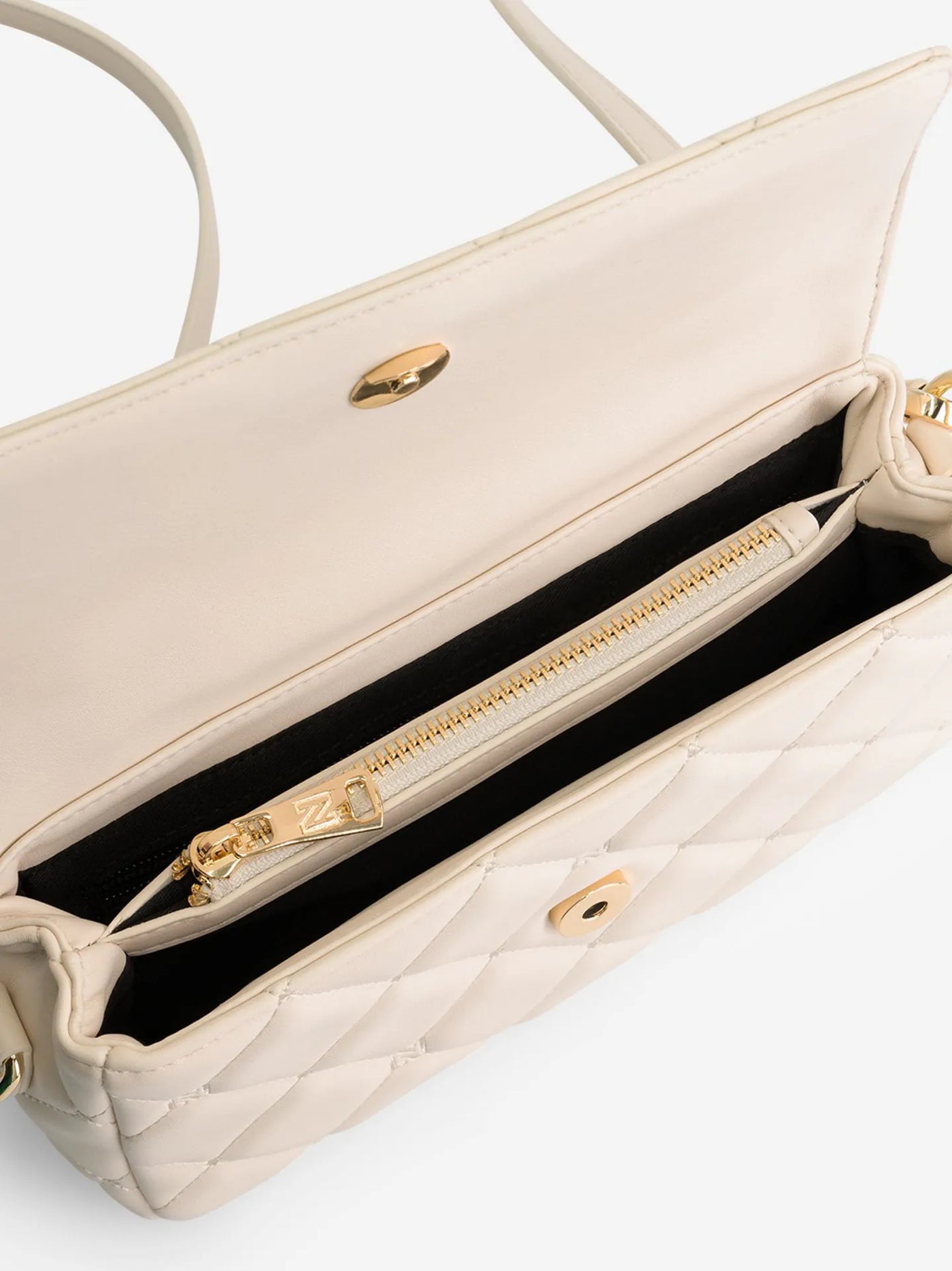 Bag ann diamond clutch N-9-135-2502 Cream