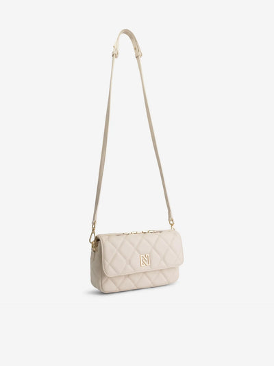 Bag ann diamond clutch N-9-135-2502 Cream