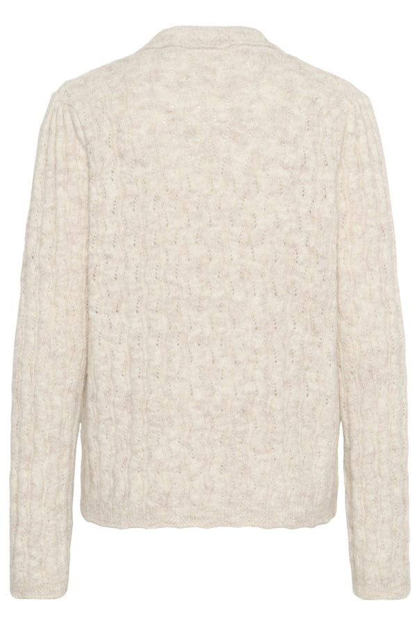 Pullover crjunah 10614229 Oat melange grey