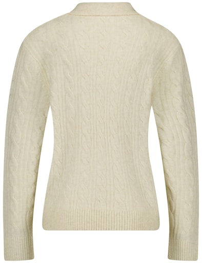Pullover gerry weber 190037-57026 Antique white