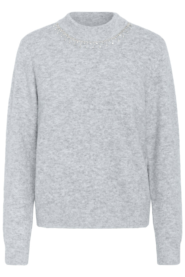 Pullover karoxy 10510623 Light grey melange