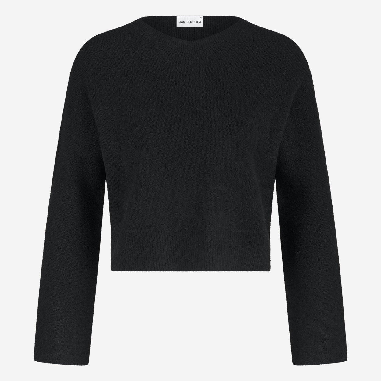 Pullover seamless viscose NB2167 Black