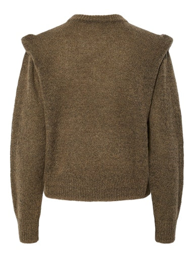 Pullover yasomi ls wool  26038729 Teak