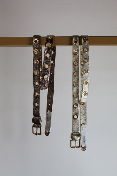 Riem metallic gold HS-23 Brons