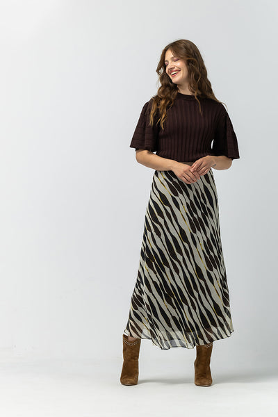Rok evelien 2522009 Bruin multi