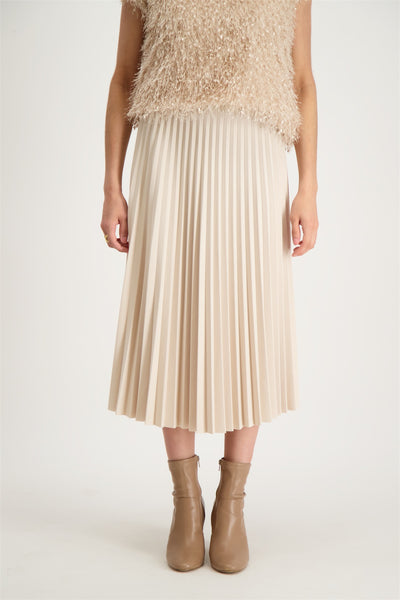 Rok plisse 834027 Beige