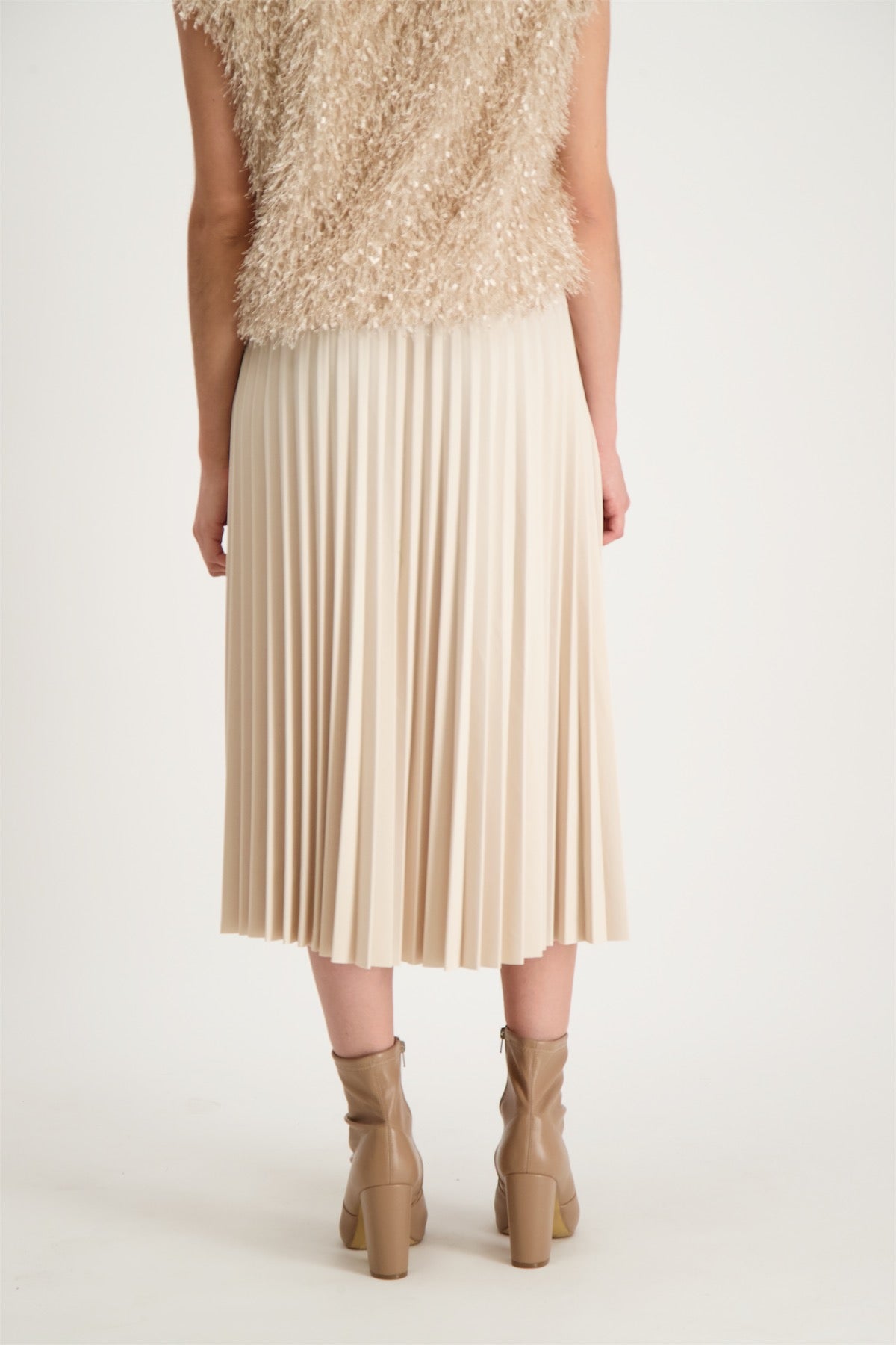 Rok plisse 834027 Beige