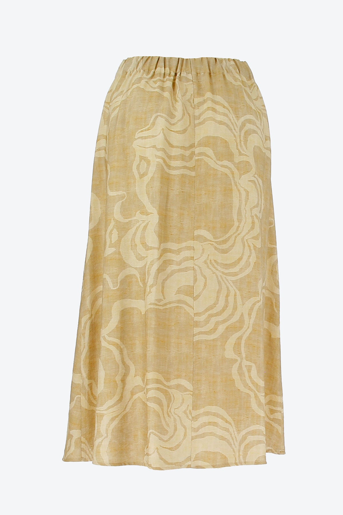 Rok print 834041 Beige/ecru