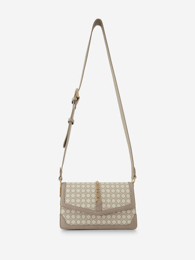 Shoulderbag daxton logo N-9-402-2504 Cream