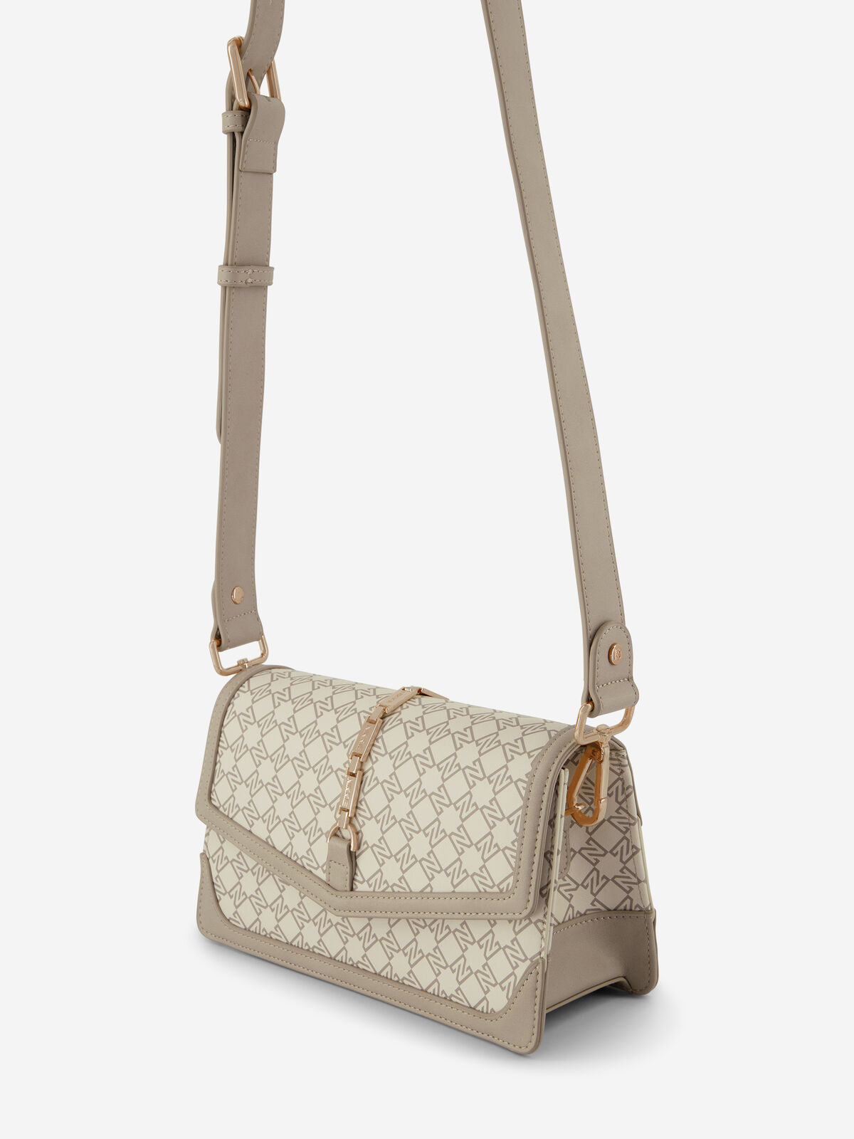 Shoulderbag daxton logo N-9-402-2504 Cream