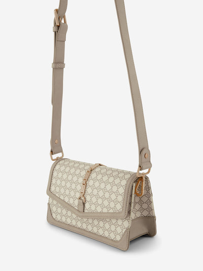 Shoulderbag daxton logo N-9-402-2504 Cream