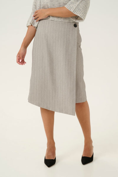 Skirt Kakaysa 10509379 Grey melange