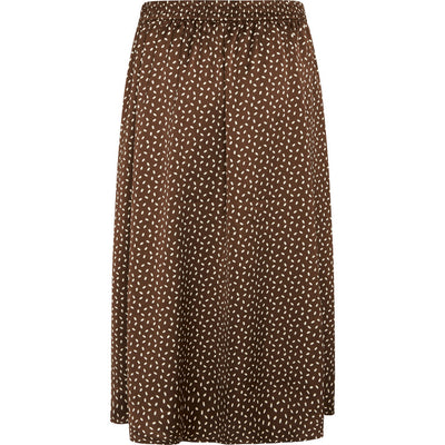 Skirt acacia BBW2459 Brown/cream dot print