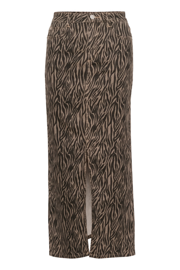 Skirt kaleondra denim 10510135 Feather gray
