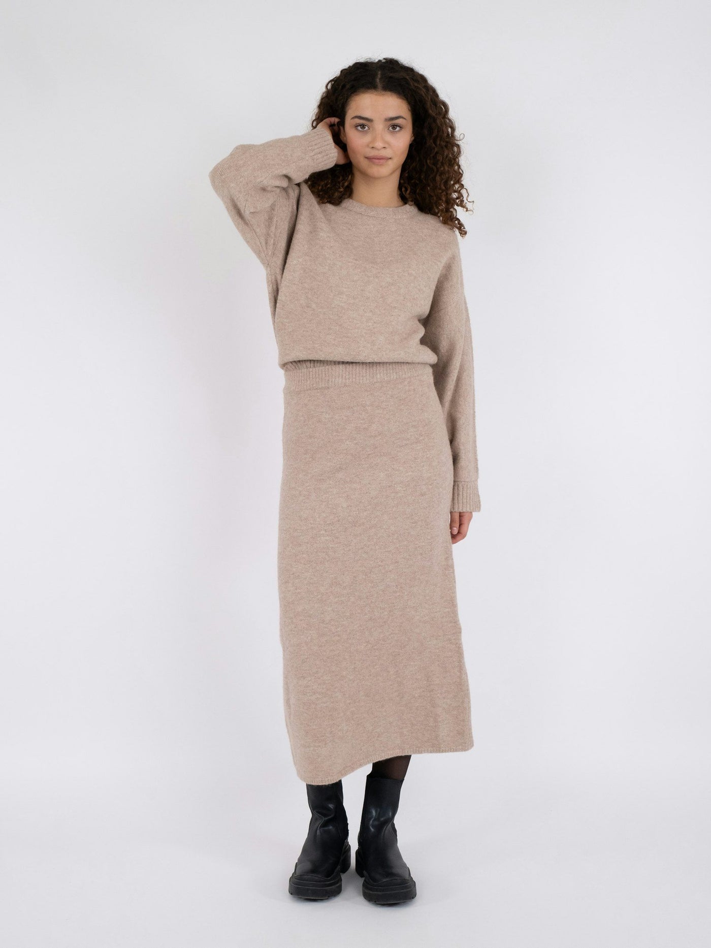 Skirt knit ashanti 161724 Sand