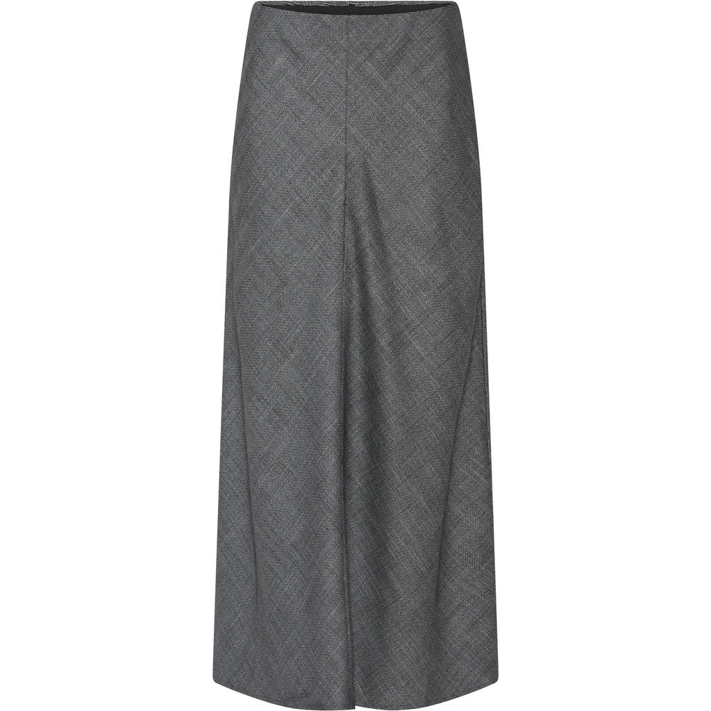 Skirt kurabbjoan BBW4736 Grey herringbone