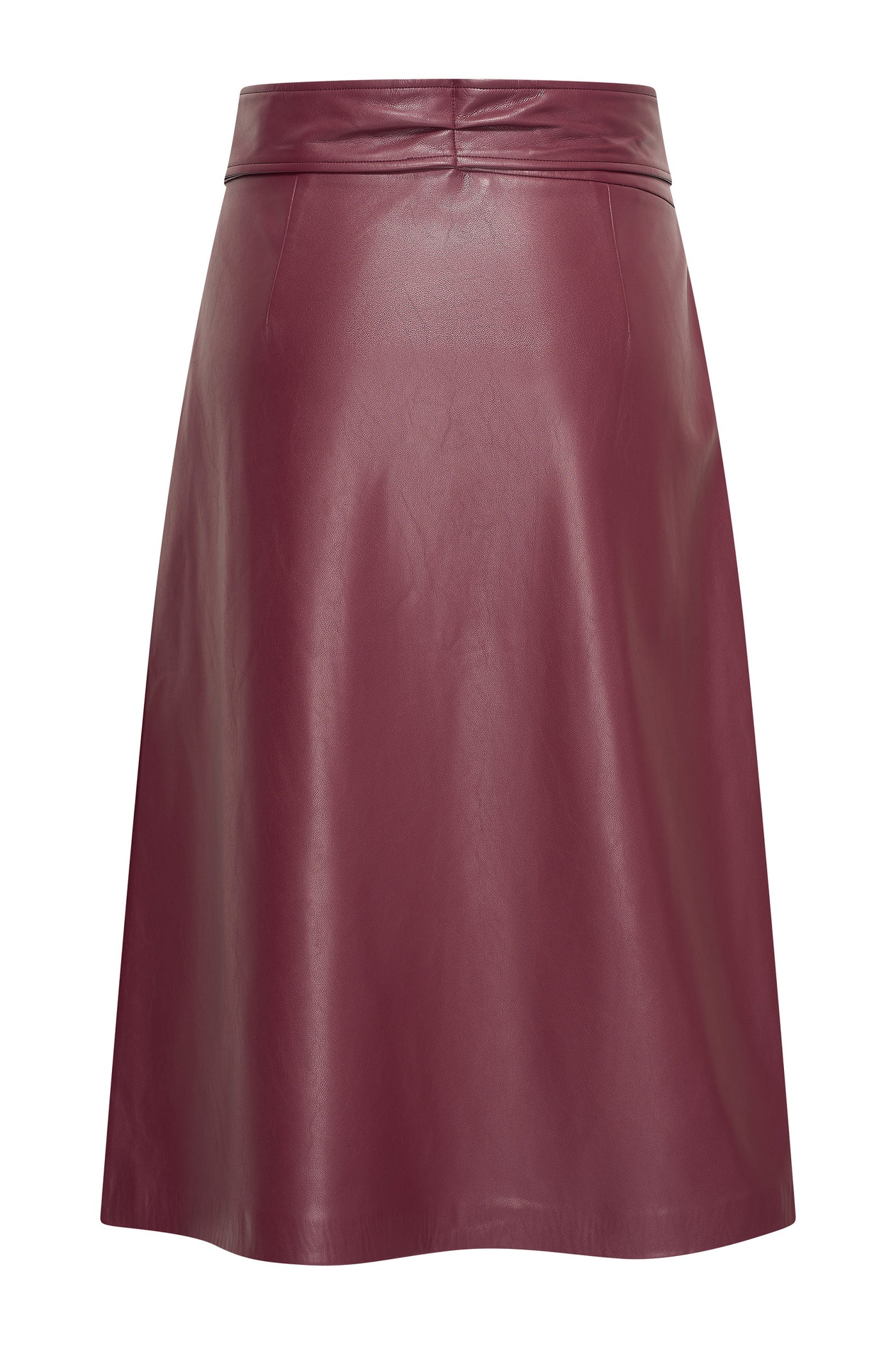 Skirt pu EX23-25904 Sangria