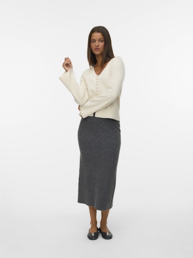 Skirt vmbrisa 10334684 Grijs