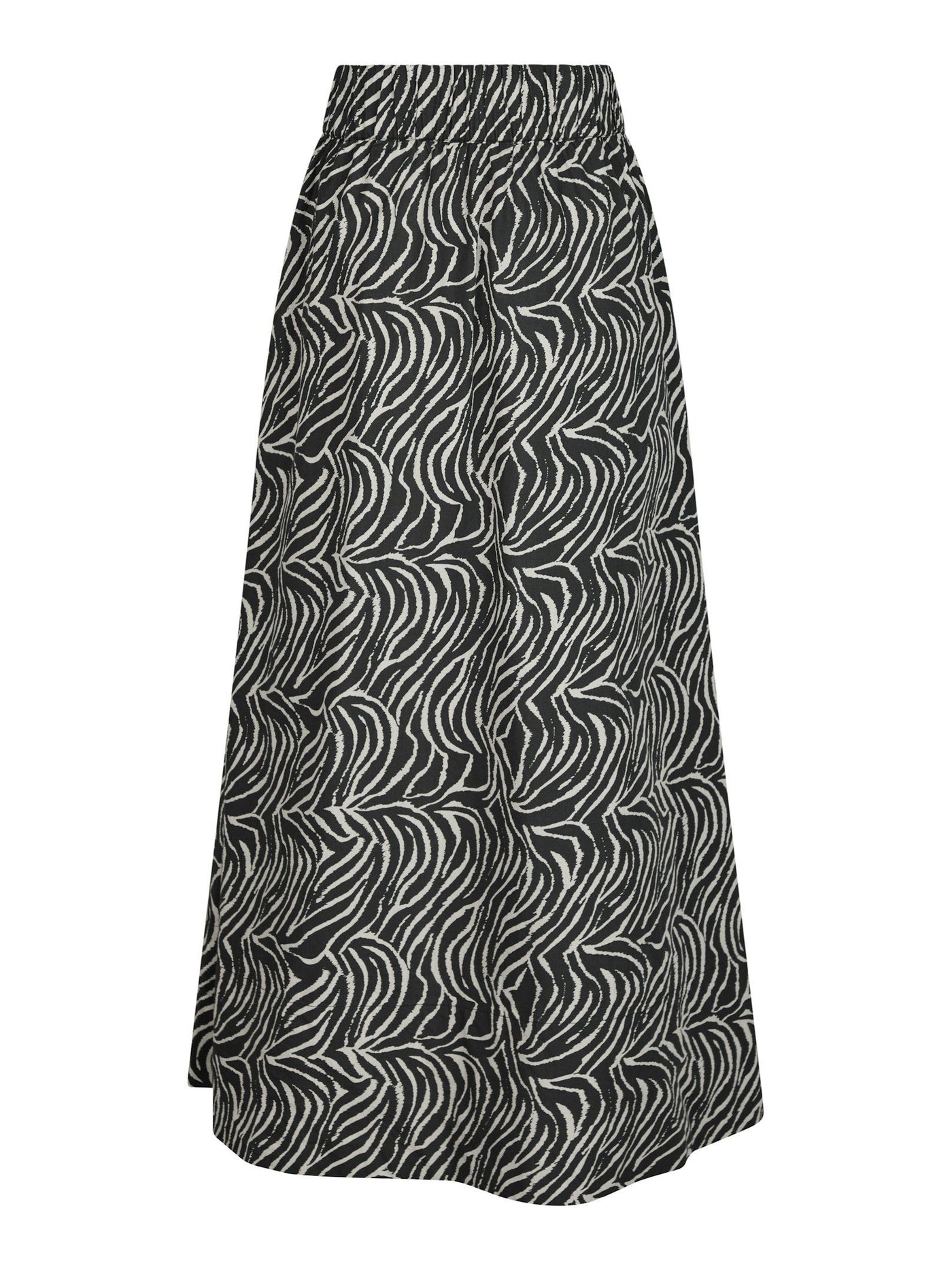 Skirt yara zebra long 164709 Black