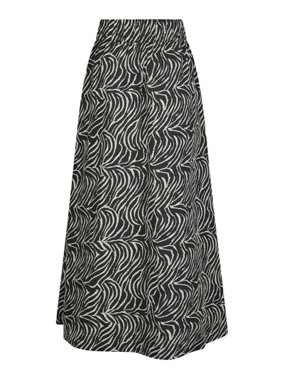 Skirt yara zebra long 164709 Black