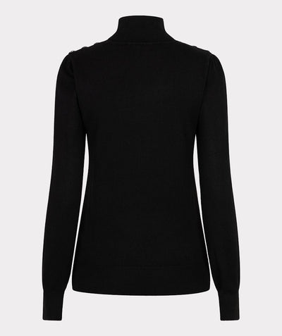 Sweater button basic F25.07535 Black