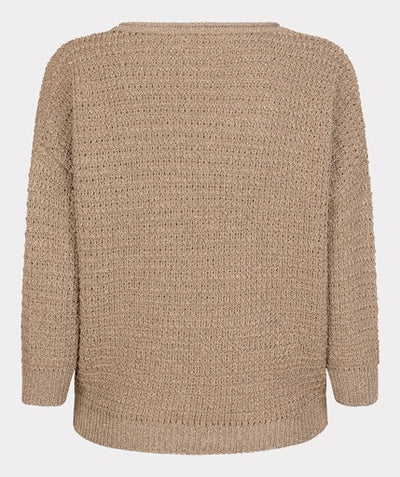 Sweater oversized lurex F25.07509 Sand