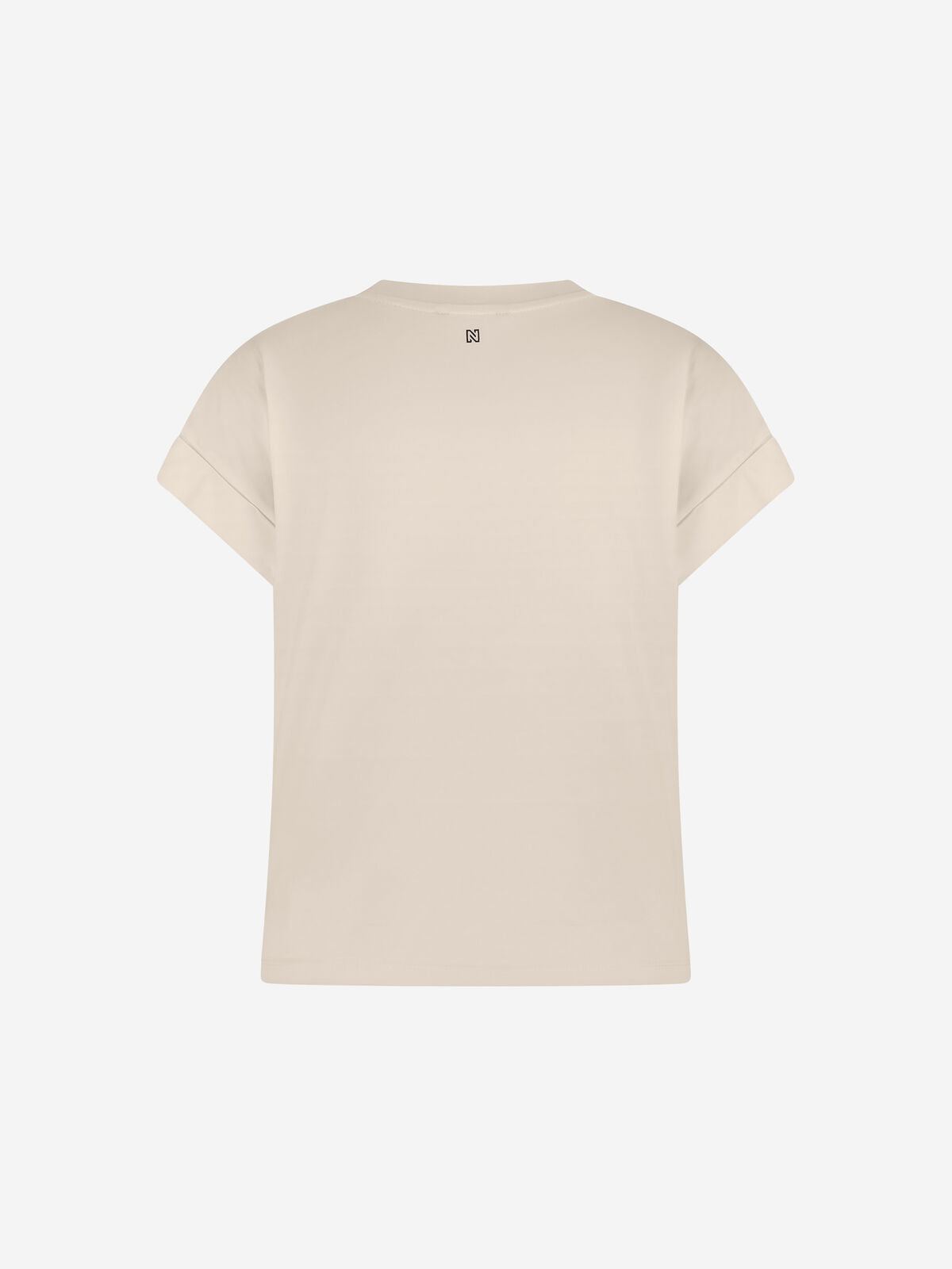 T-shirt epaulette N-6-149-2504 Cream