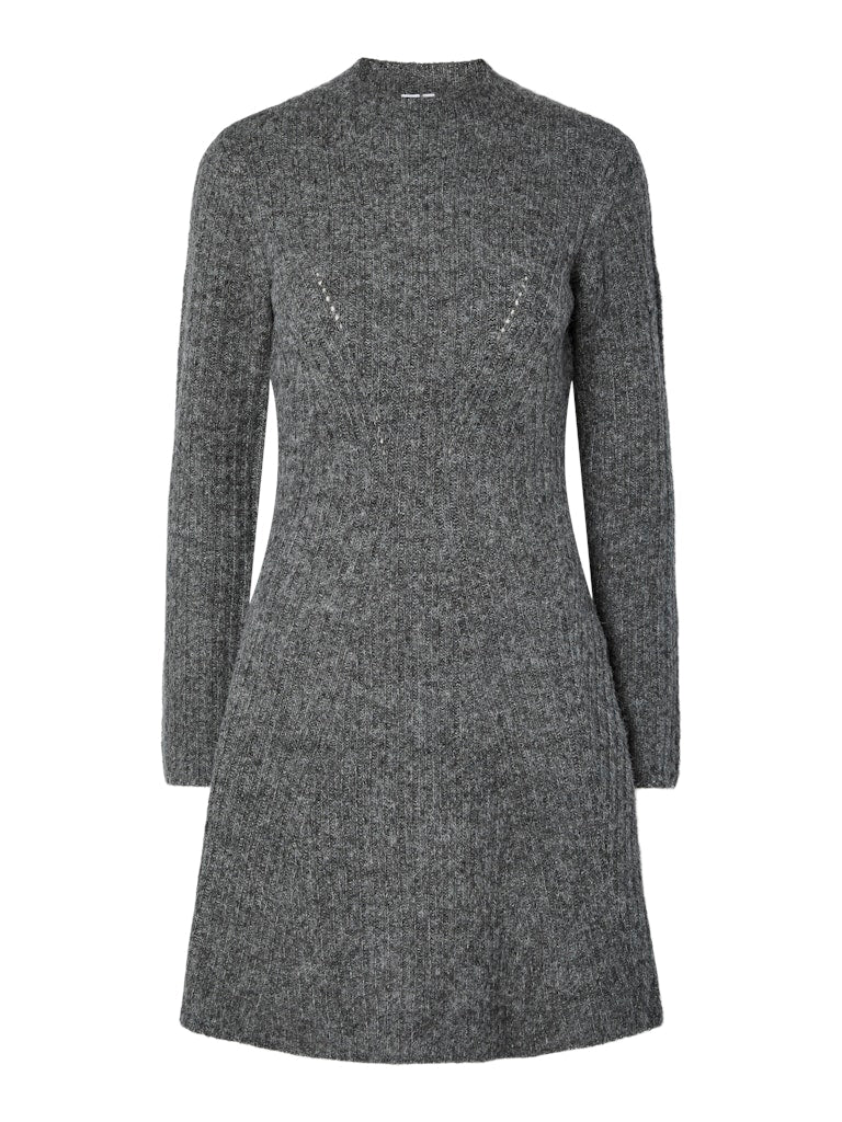 Dress yasdolly 26037936 Medium grey melange