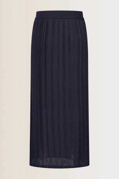 Skirt jersey maxi wide EX23-25282 Blue nights