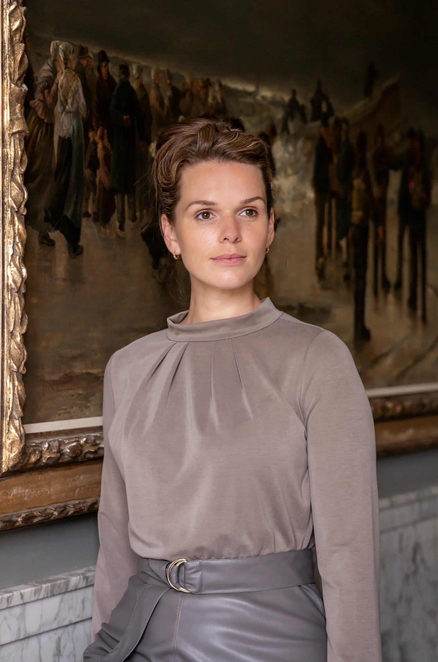 Jurk guusje guusje-25 Taupe