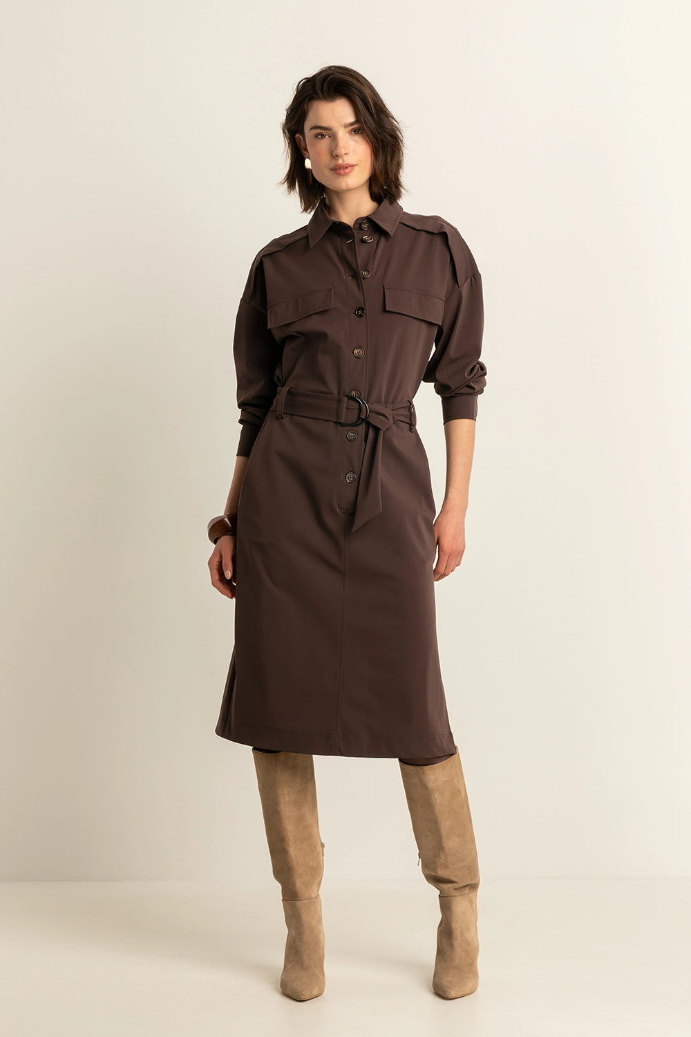 Dress travel utility EX32-25996 Brown