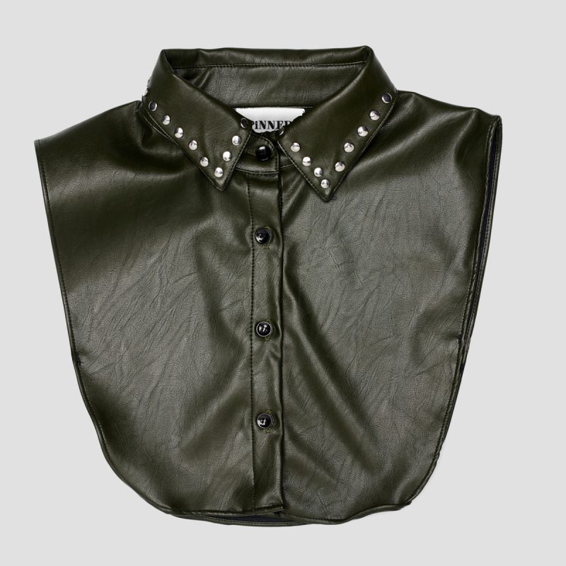 Collar leather  01766 Green