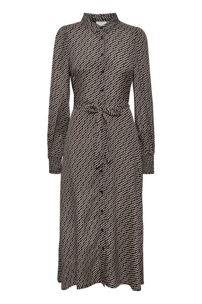 Dress KAninna 10507089 Black/sand chai