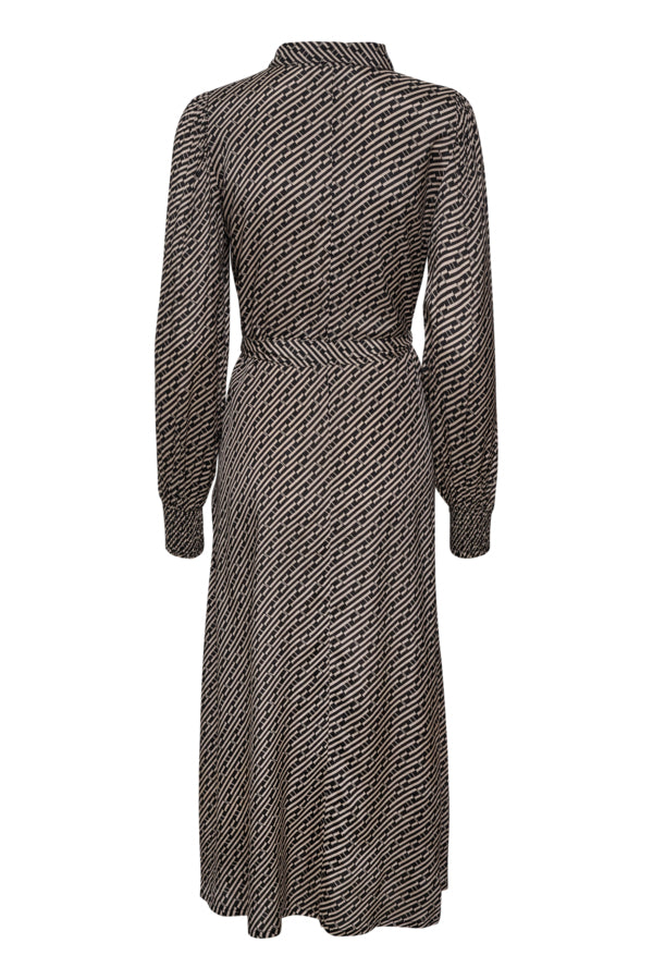Dress KAninna 10507089 Black/sand chai