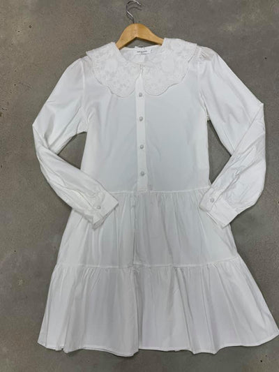 Dress cotton 80668 Off-white
