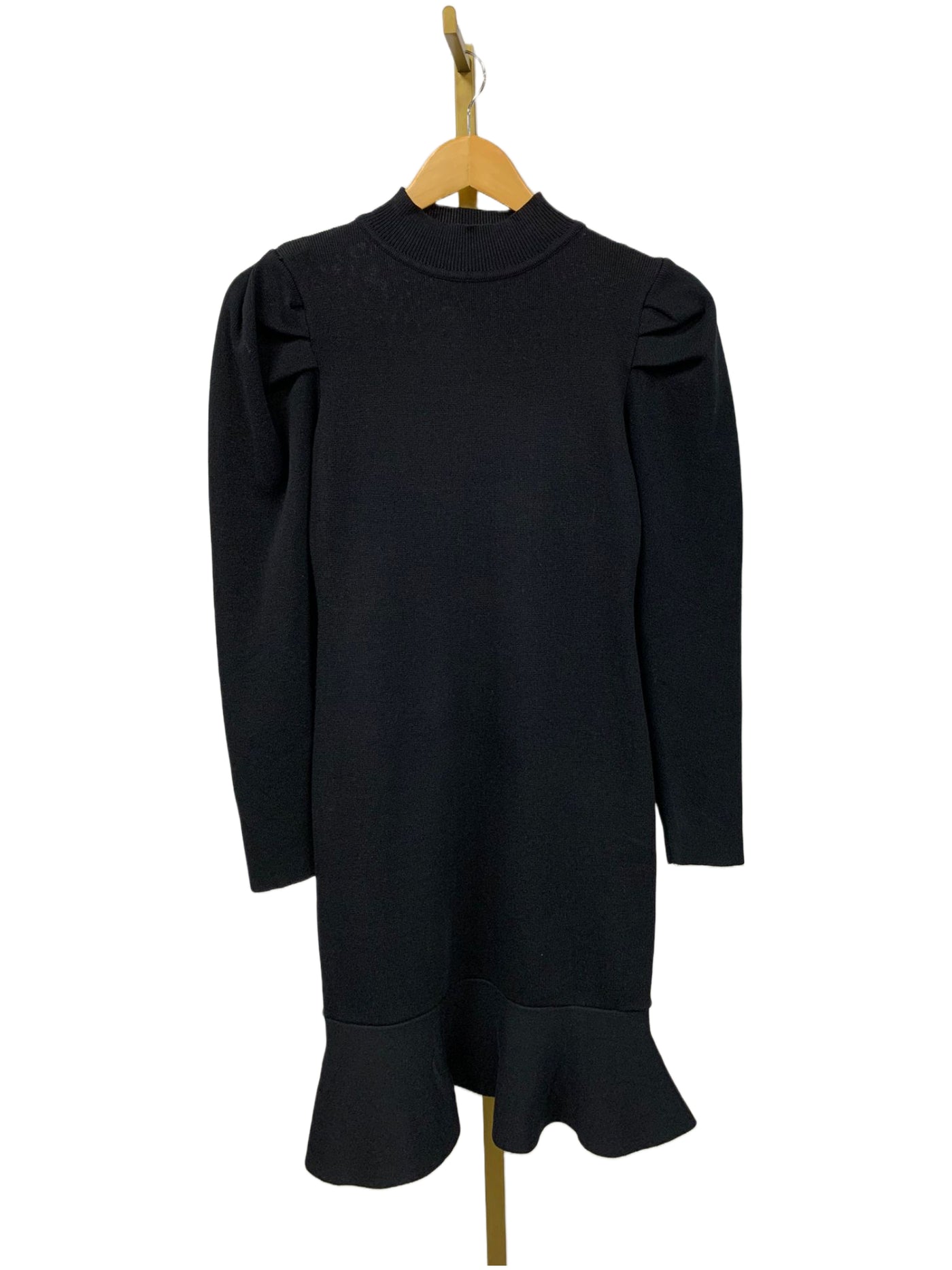 Dress gebreid AA3350 Zwart