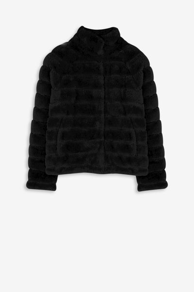 Fur jacket Lella Lella.700W21 Black