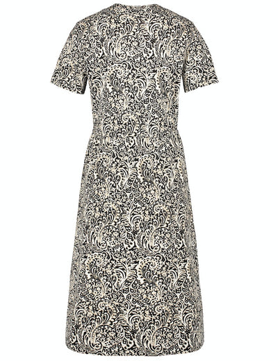 Jurk joyful vibes 885105-44145 Zwart/ecru