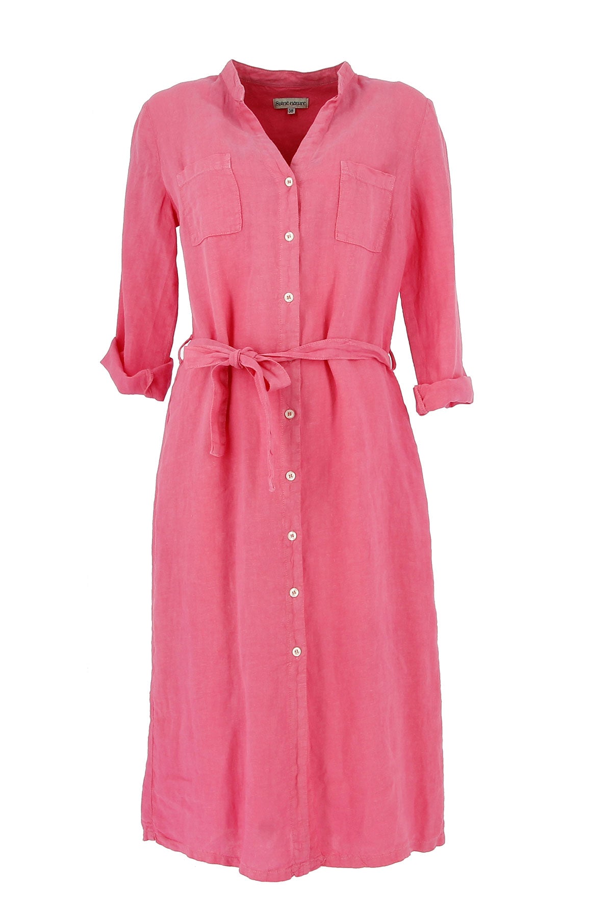 Jurk linnen 903026 Roses vif