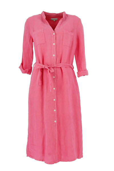 Jurk linnen 903026 Roses vif
