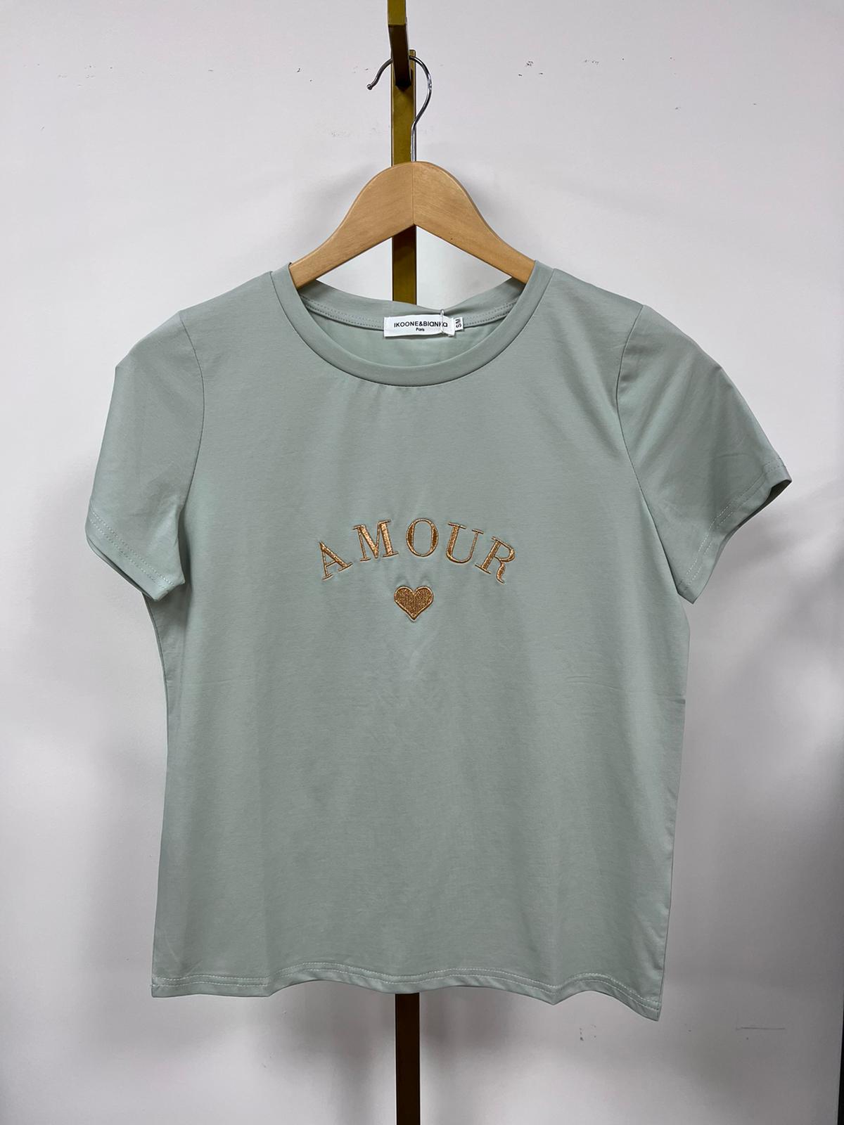 Shirt amour 2398-1 Groen